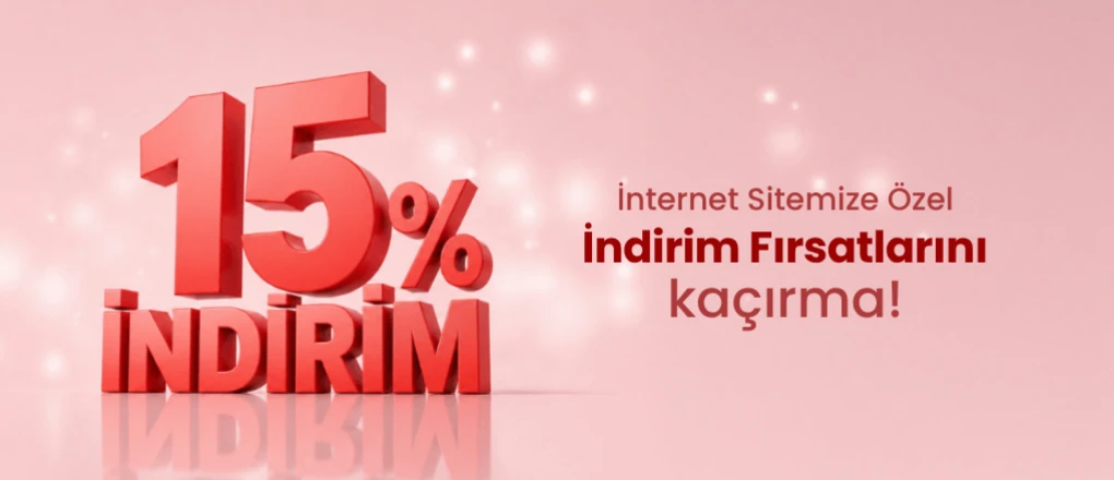 Bahara Özel %15 İndirim